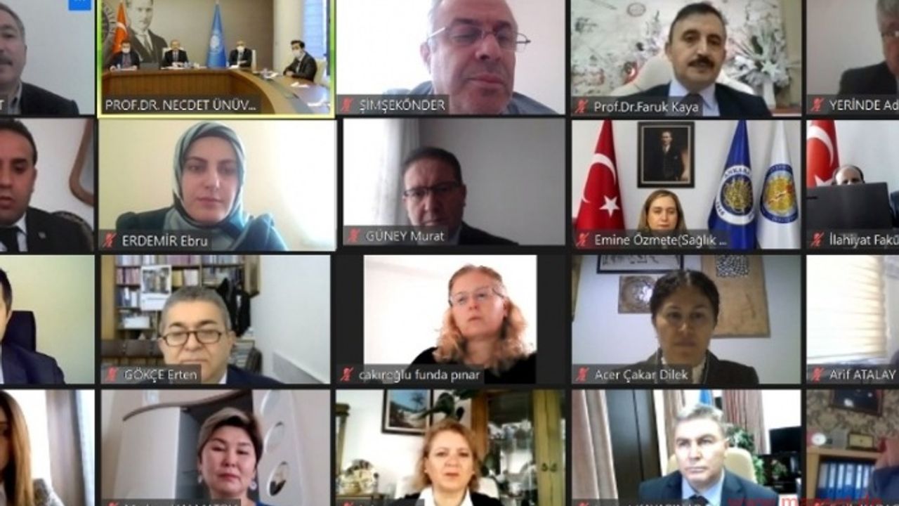AİÇÜ ile Ankara Üniversitesi, YÖK Anadolu Projesi’nin ilk toplantısını yaptı