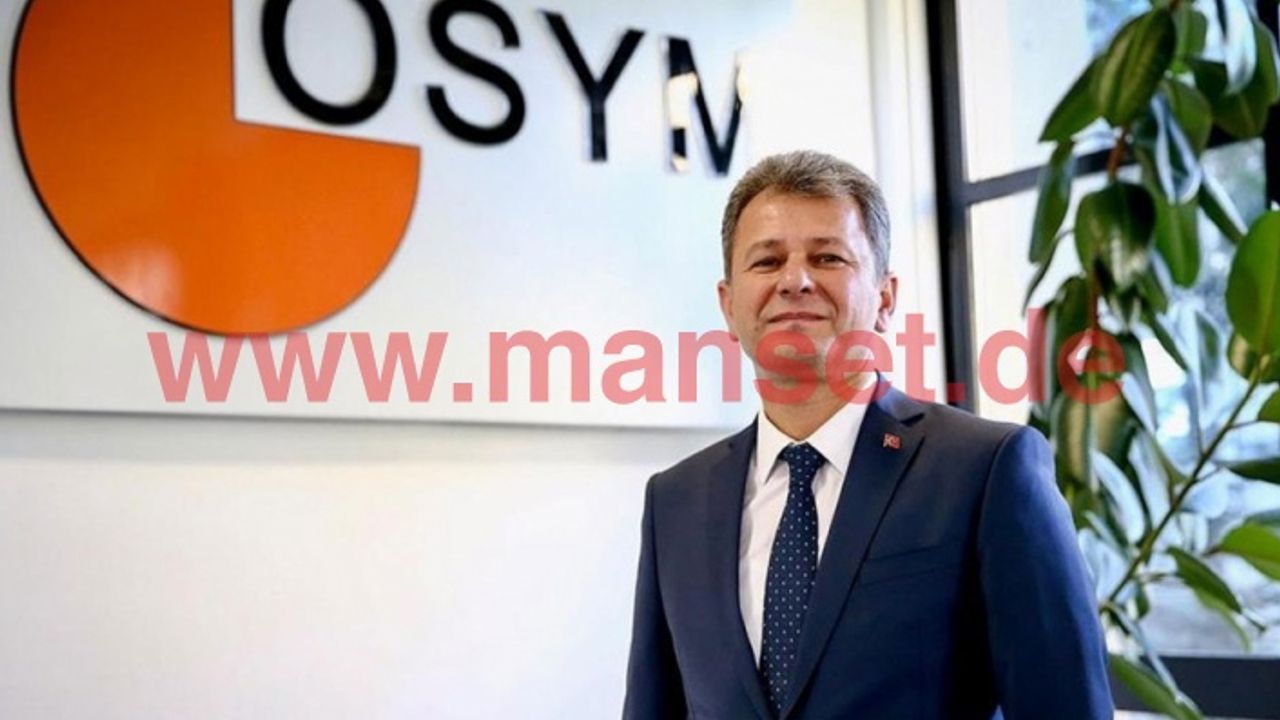 ÖSYM Başkanı Aygün: YKS başvuruları 'e-Devlet' üzerinden yapılabilecek