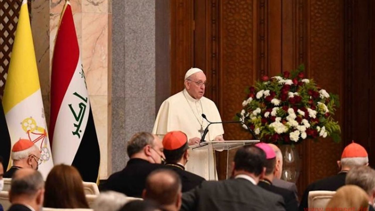 Katoliklerin ruhani lideri Papa ; Hac için Irak’a geldim