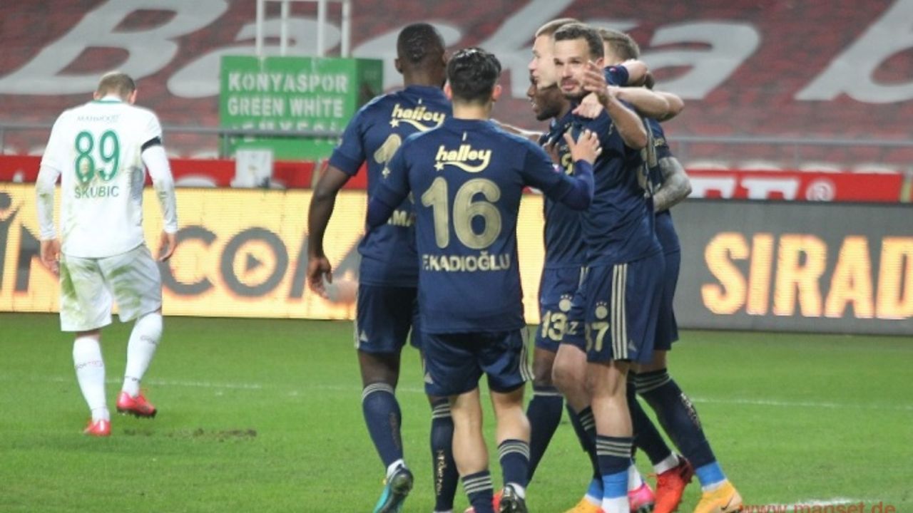 Süper Lig: Konyaspor: 0 - Fenerbahçe: 3 (Maç sonucu)