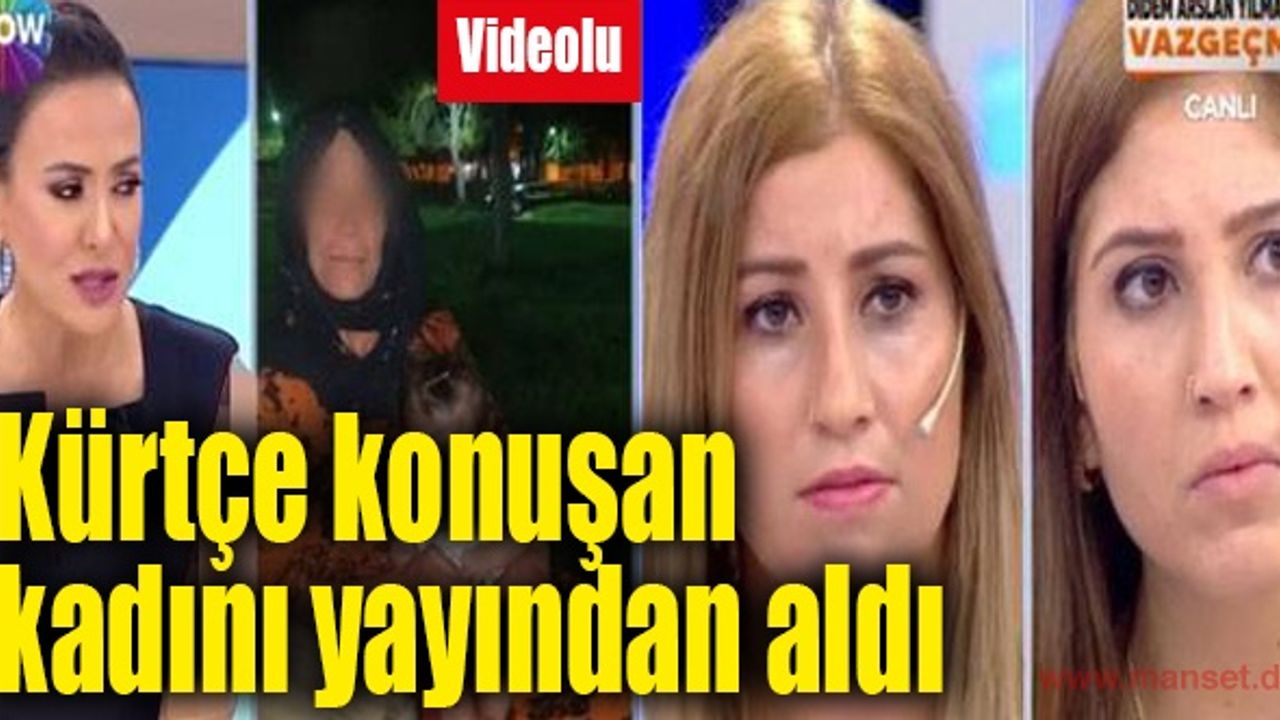 Kürtçe konuşan kadını hattan alan Didem Arslan Yılmaz’a tepki yağdı