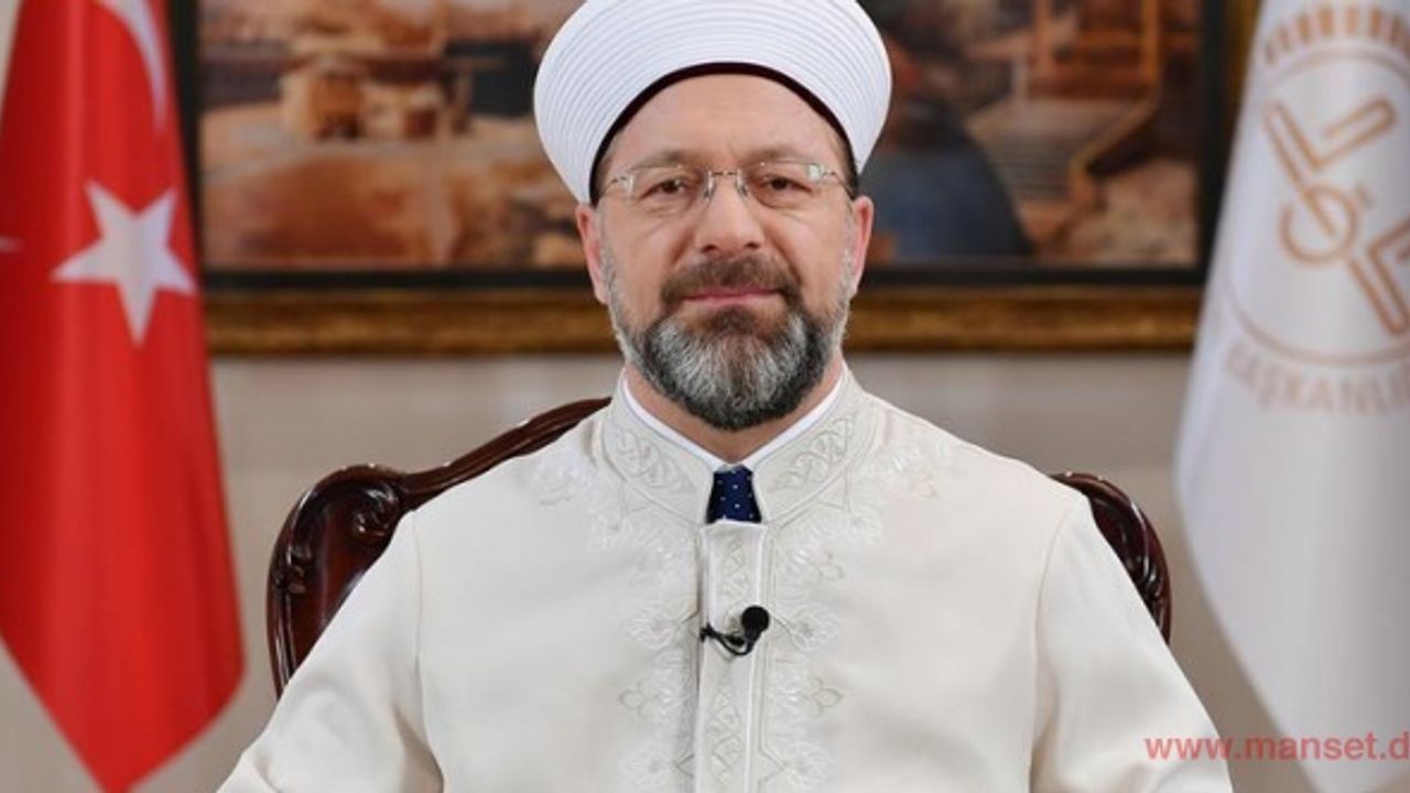 Diyanet İşleri Başkan Erbaş’tan Regaip Gecesi mesajı