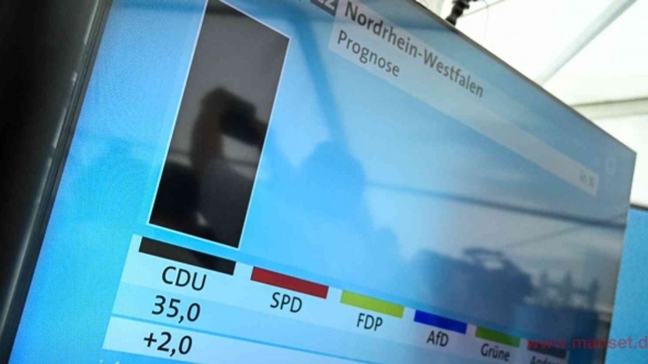 Almanya’da “küçük genel seçim" olarak nitelendirilen Kuzey Ren-Vestfalya seçimlerinde CDU birinci oldu