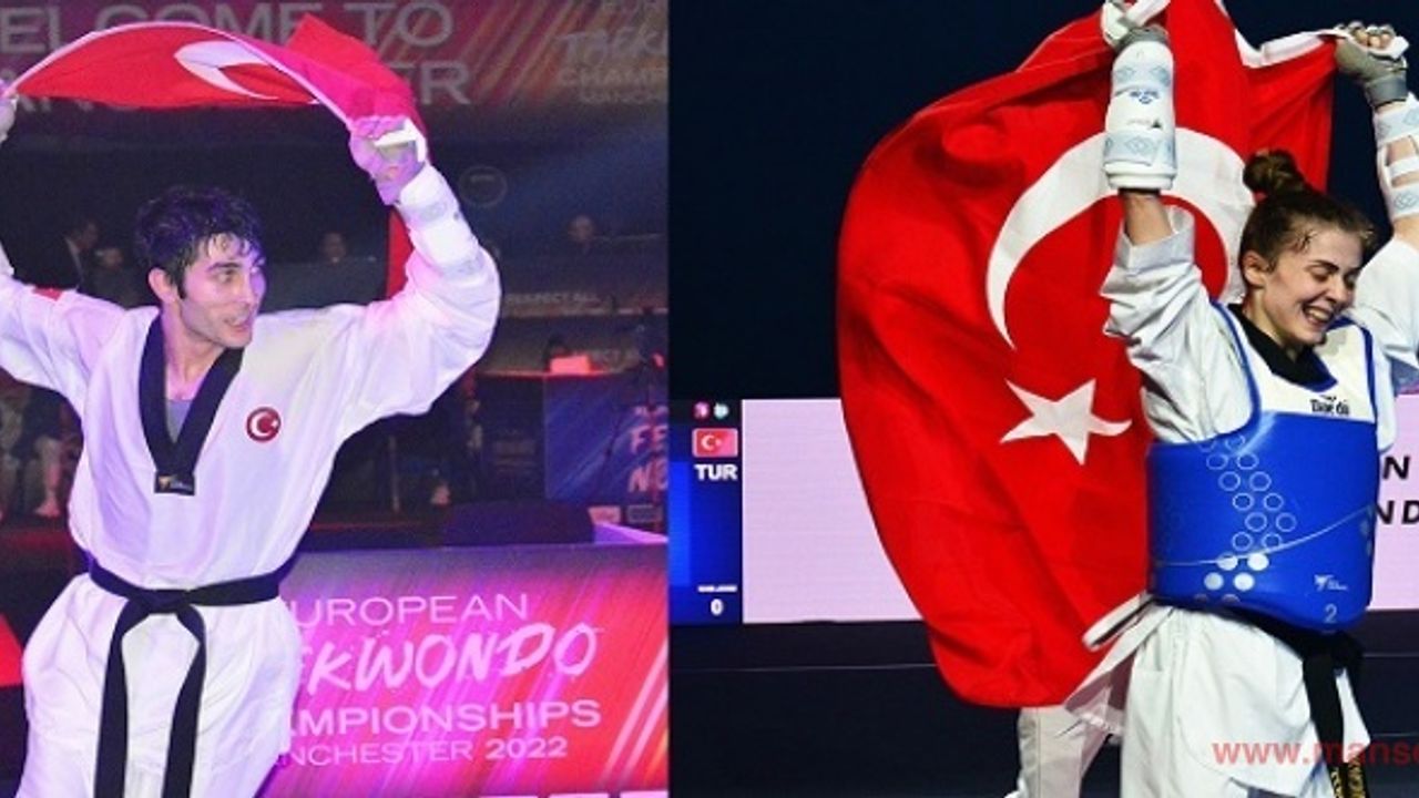 Taekwondo Milli Takımı, genel klasmanda Avrupa Şampiyonu oldu