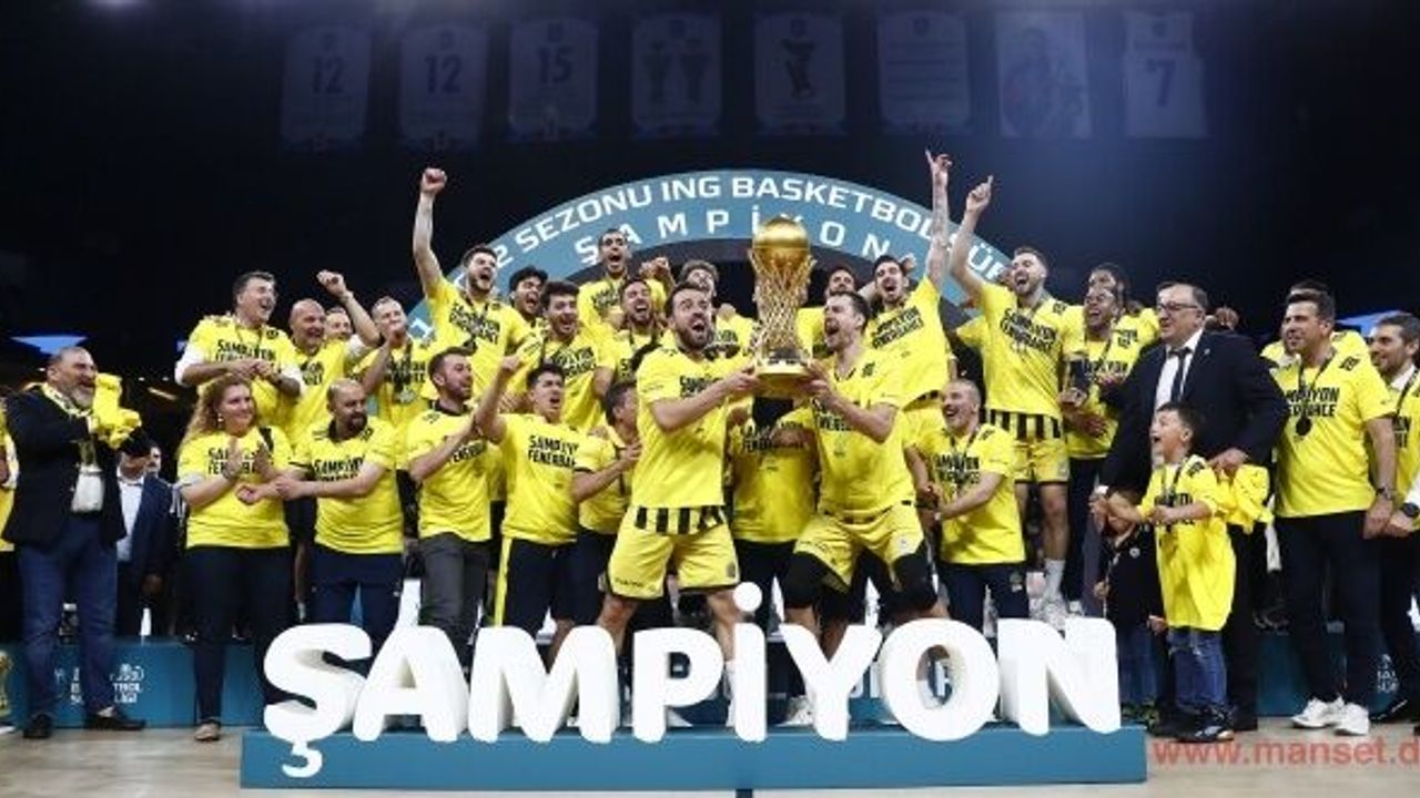 Basketbol Süper Ligi'nde şampiyon Fenerbahçe Beko
