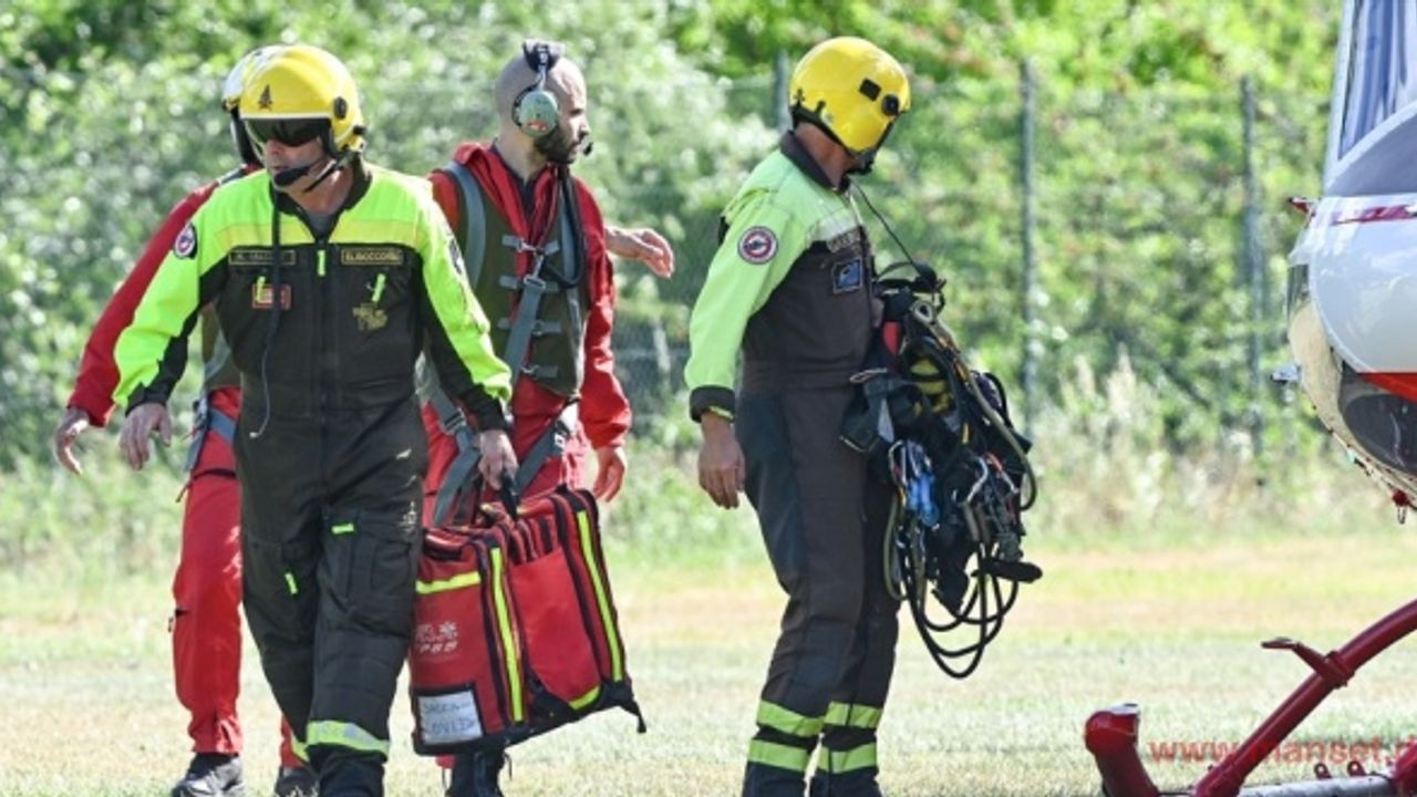 Türklerin de bulunduğu İtalya'daki helikopter kazasında 7 kişiden kurtulan olmadı