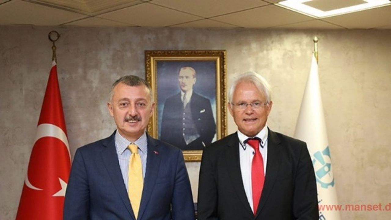 Almanya Başkonsolosu Regenbrecht’i ağırlayan Büyükakın: "Birçok alanda işbirliklerin artmasını istiyoruz"