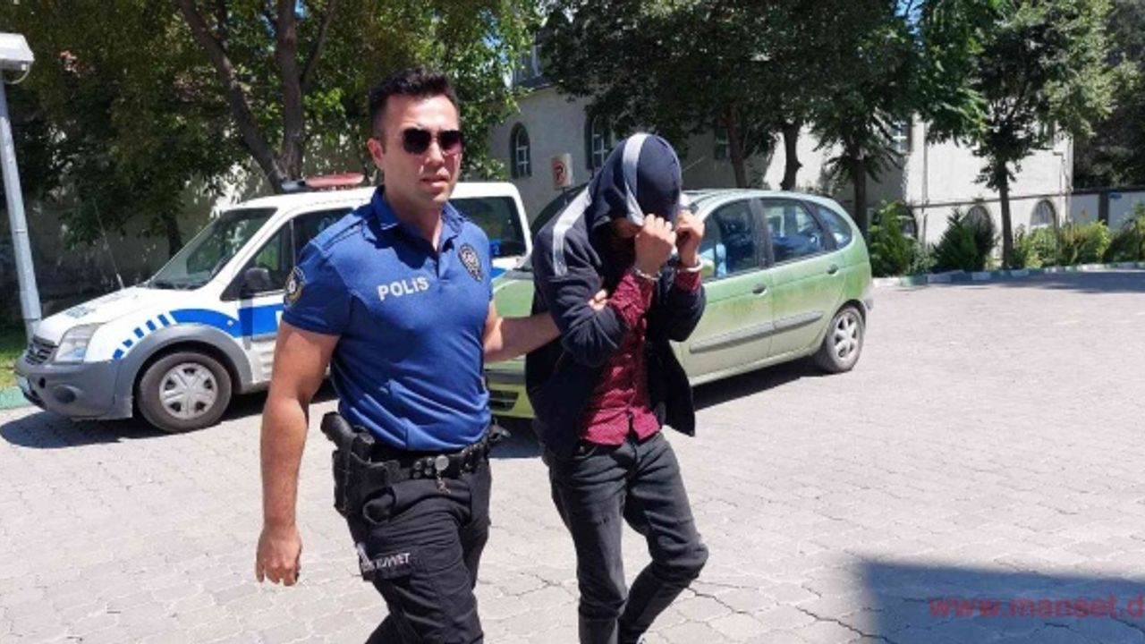 Gurbetçi kadının boynundaki altın kolyeyi alıp kaçan kapkaççı adliyeye sevk edildi