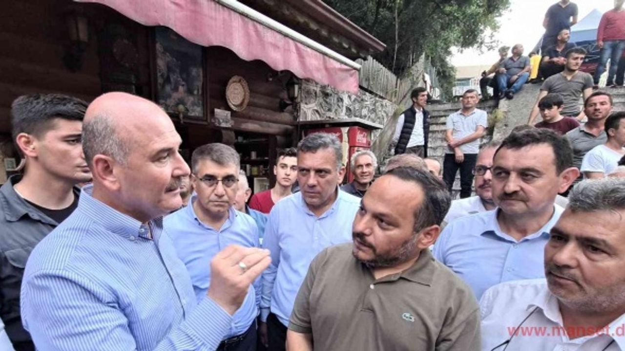 Gurbetçiler, Bakan Soylu’ya Türkiye ile Almanya arasındaki afette müdahale farkını anlattı