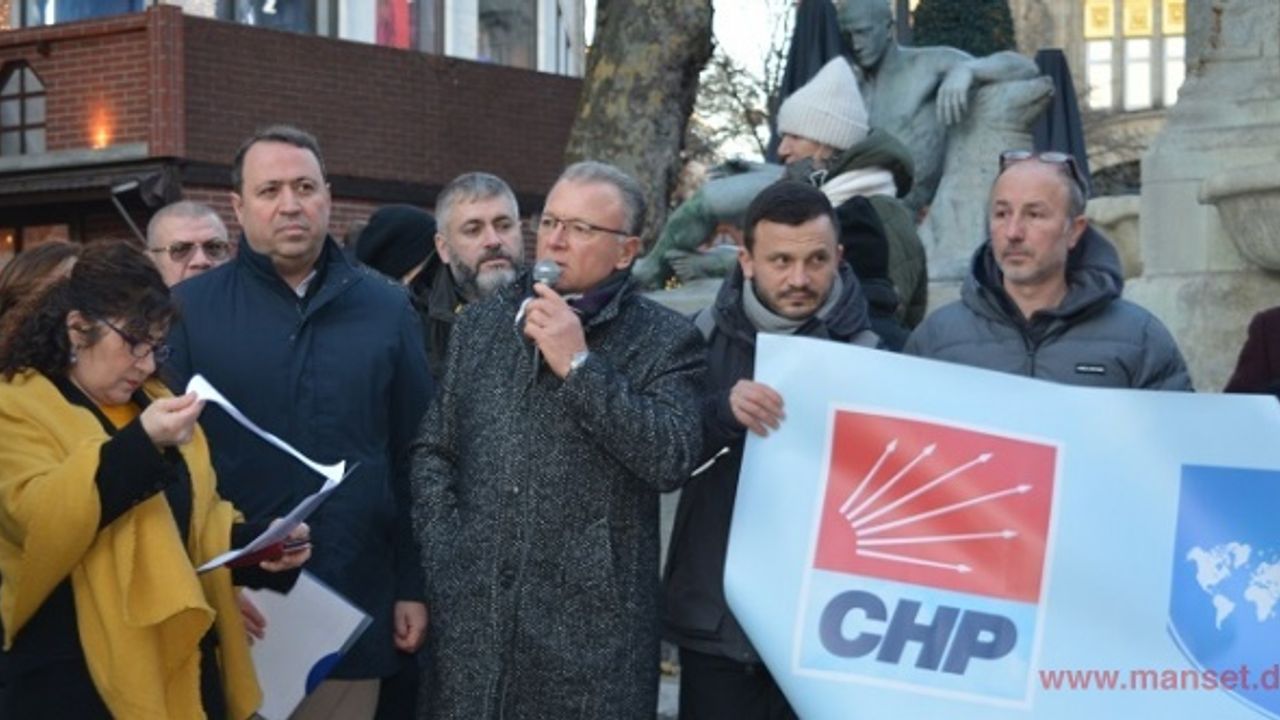 CHP HH Birliği’nden “Millet İradesine Sahip Çıkıyor” protestosu