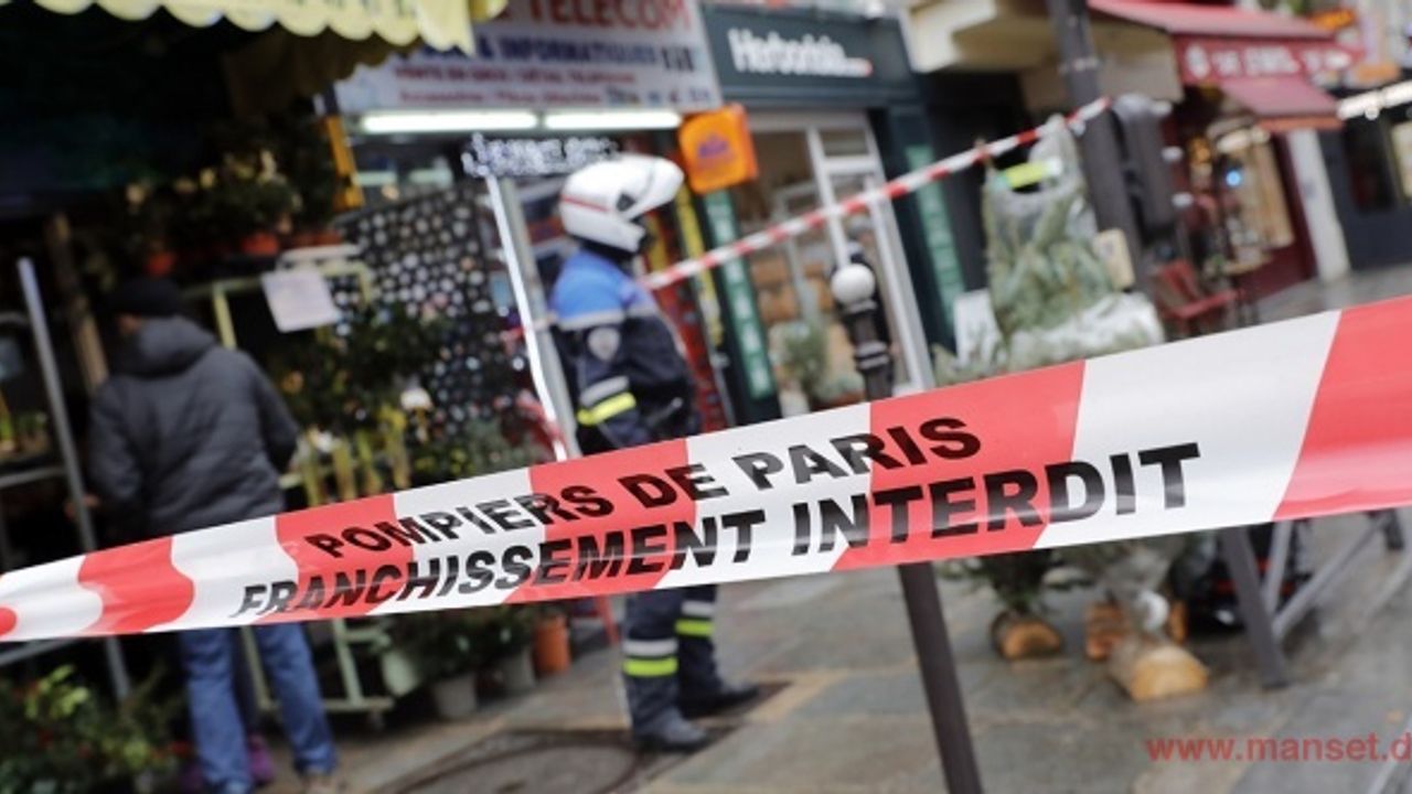 Paris’te silahlı saldırganın etrafa ateş açması sonucu 3 kişi öldü