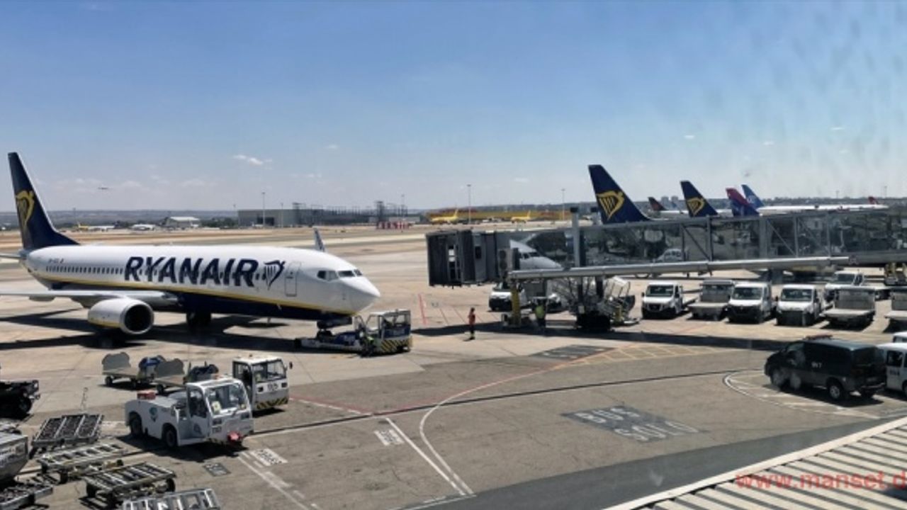 Ryanair çalışanlarının grevi nedeniyle Belçika'da 100'den fazla sefer iptal edildi