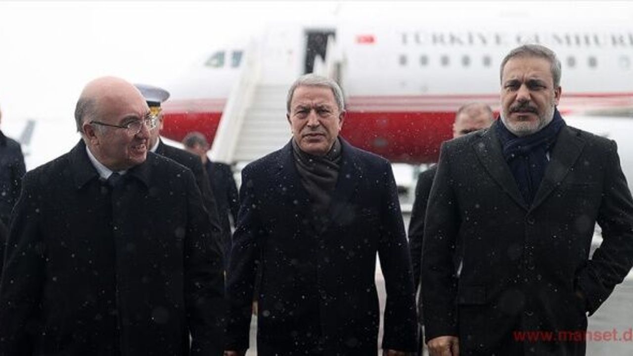 Türkiye-Rusya-Suriye Savunma Bakanları ve istihbarat başkanları Moskova'da bir araya geldi