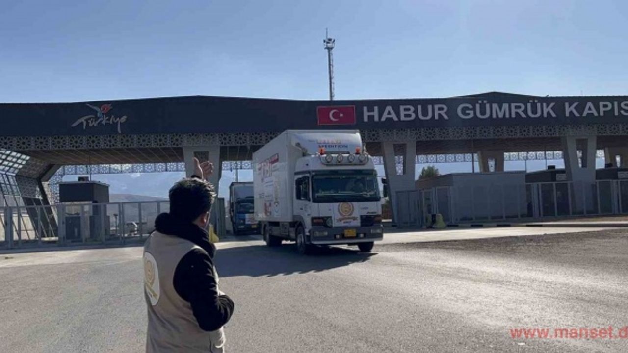 Irak Kürdistan Bölgesel Yönetimi’nden depremzedelere yardımlar gelmeye devam ediyor