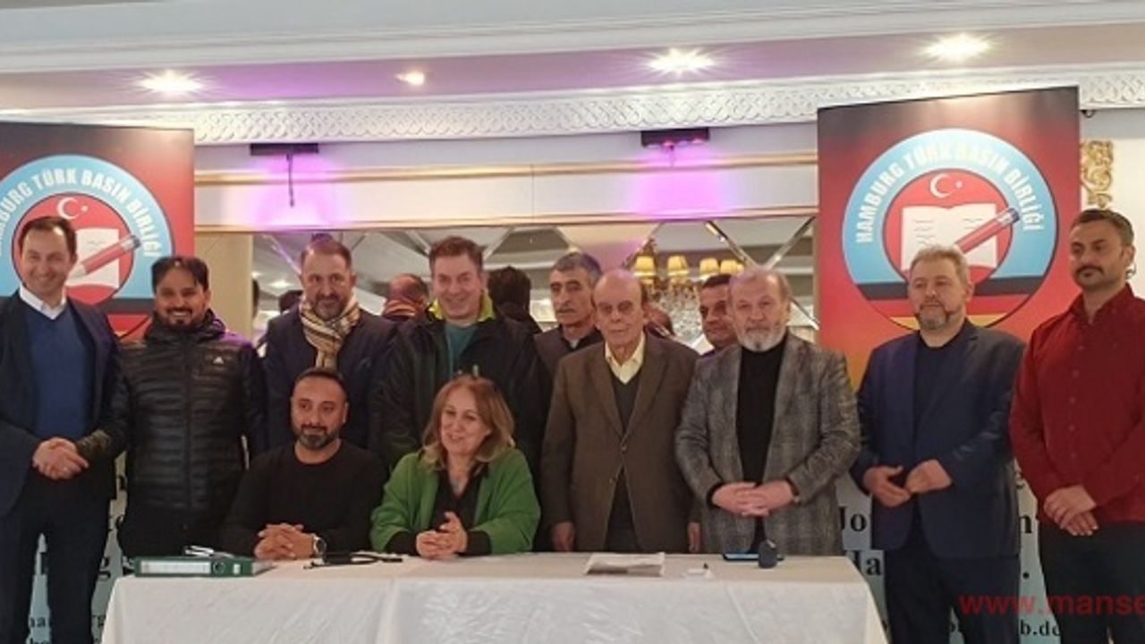 Hamburg Türk Basın Birliğinin yeni Başkanı Mehmet Atak oldu