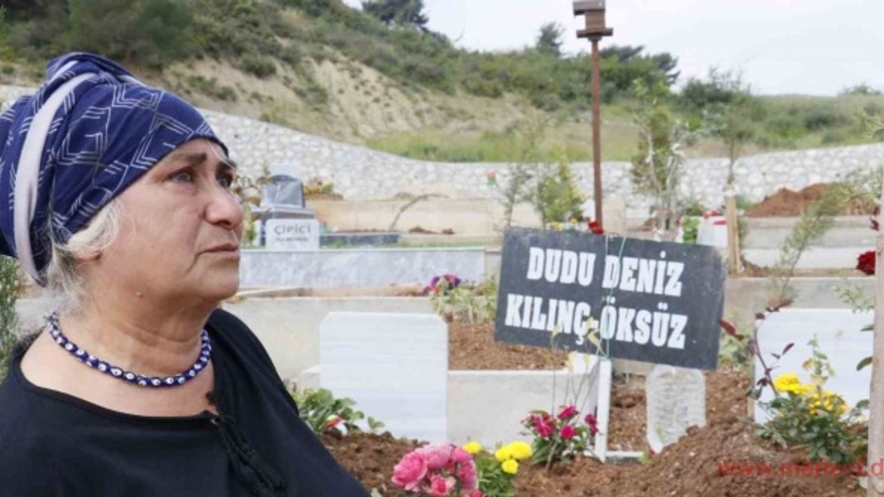 En acı anneler günü: “Kızım sen gelemedin ben sana geldim”