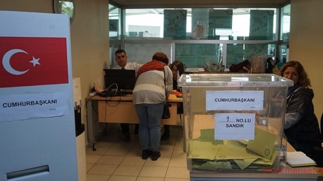 Yurt dışı ve gümrüklerde 1 milyon 153 bin 842 oy kullanıldı