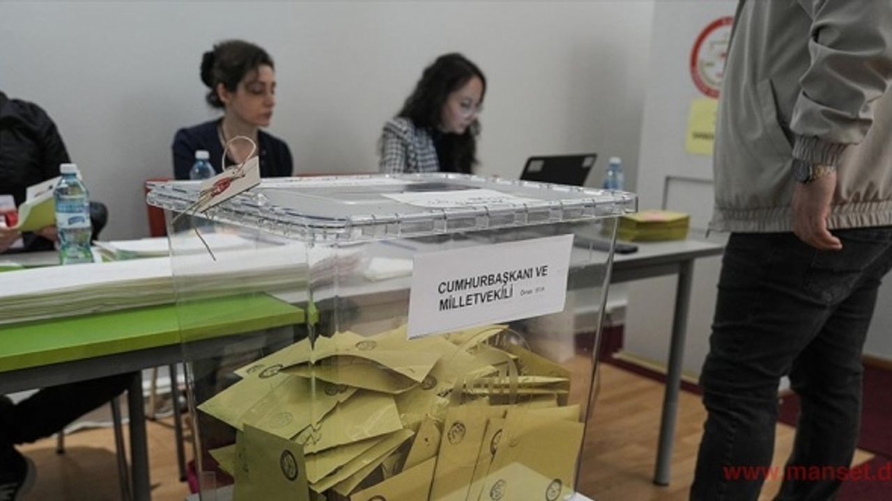 Yurt dışındaki yaklaşık 800 bin seçmen 14 Mayıs seçimleri için oy kullandı