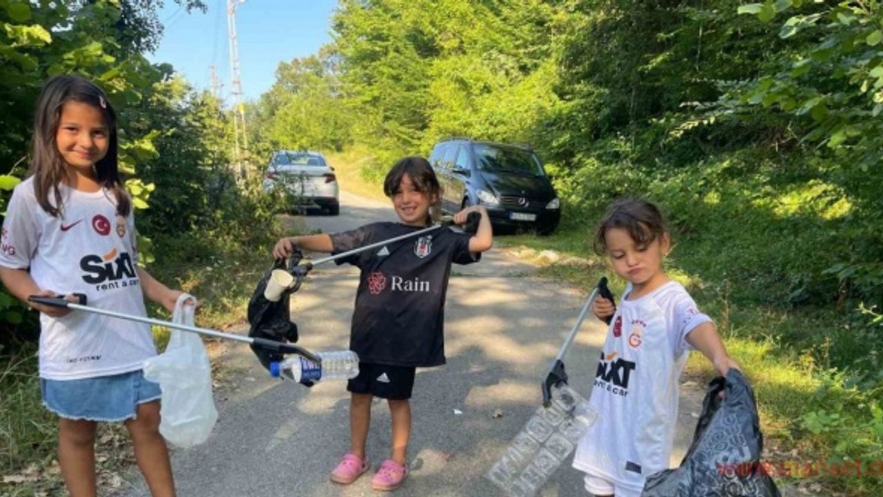 Gurbetçi ailenin çevre duyarlılığı takdir görüyor
