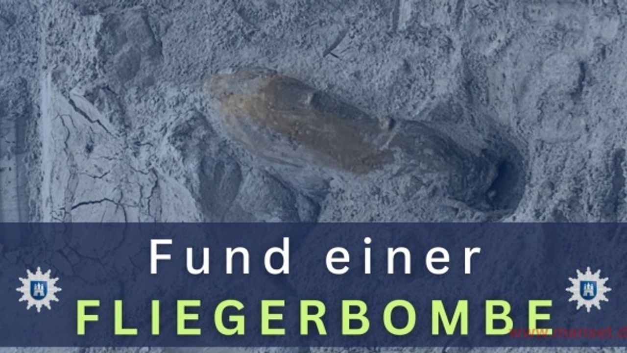 Hamburg'da bulunan bomba büyük alarma neden oldu