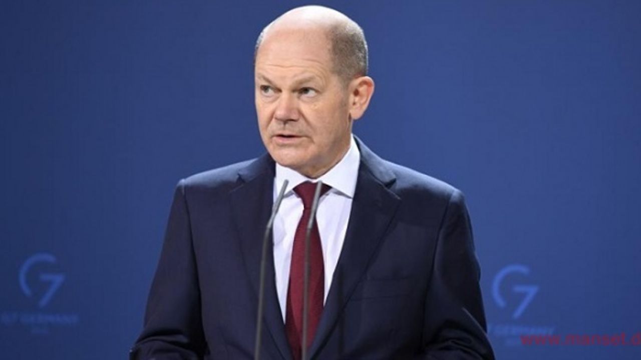 Almanya Başbakanı Scholz: “Erdoğan, Sisi ve Katar Emiri, gerilimi azaltmada önemli bir rol oynayabilir"