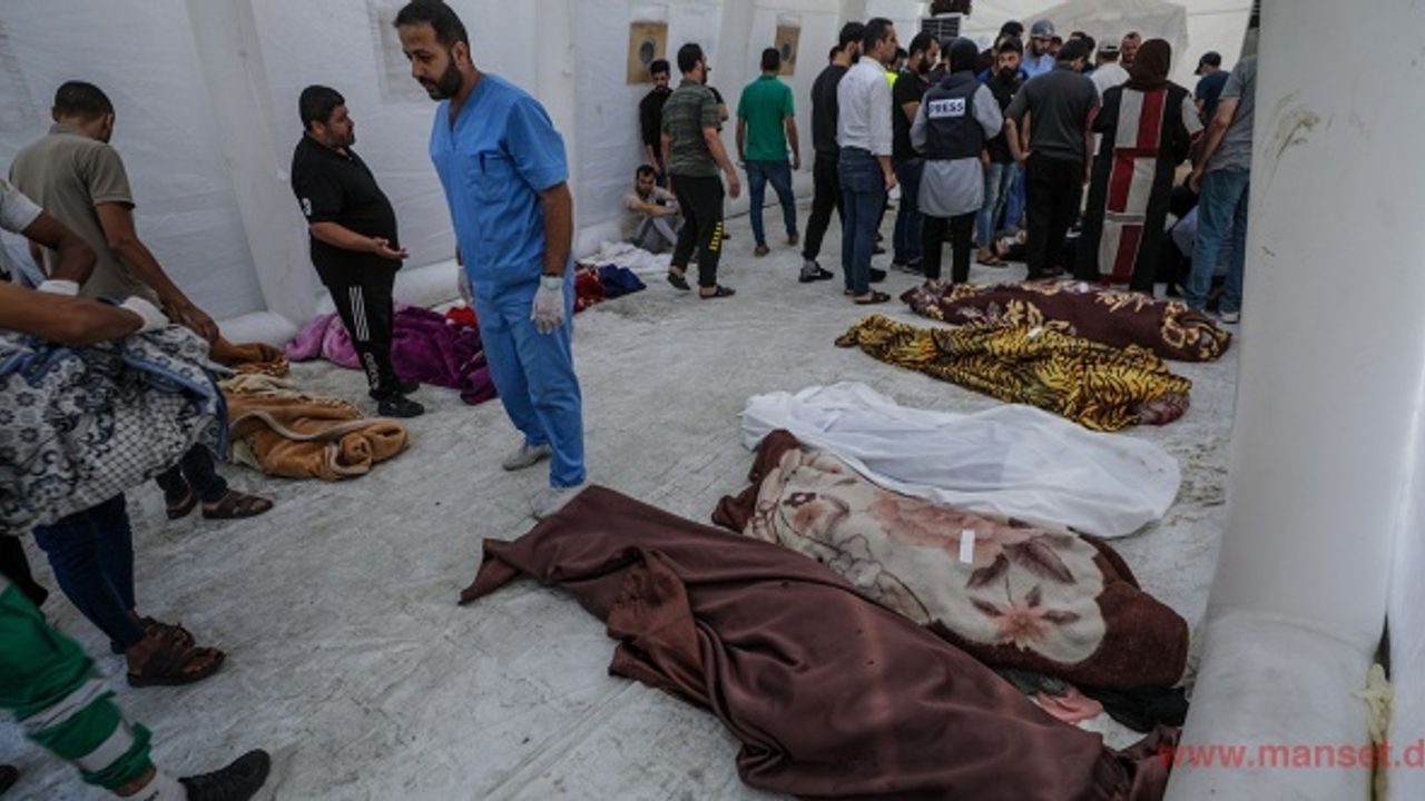 Batı medyası Gazze’deki hastane saldırısına "patlama" dedi