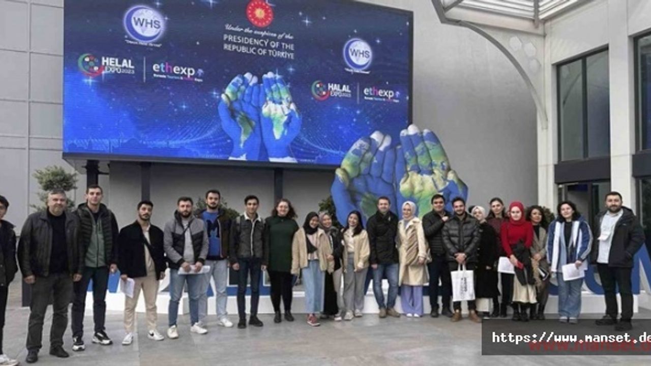 Dünyanın en büyük helal organizasyonuna katıldılar