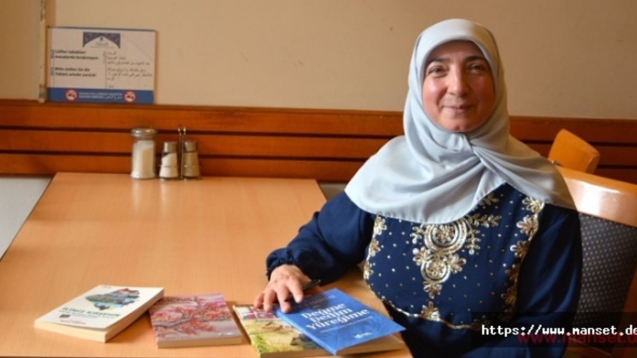 Hatice Hantal ilk kitabını ilkokulda yazdı