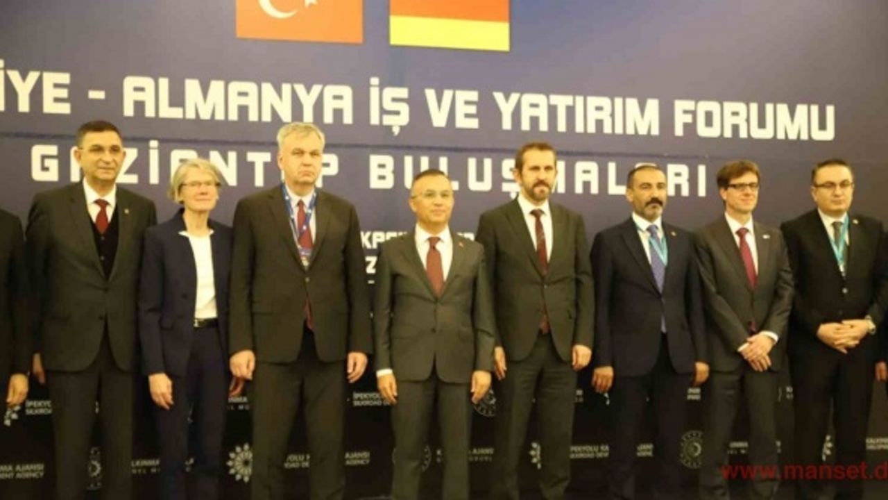 Türkiye-Almanya İş ve Yatırım Forumu Gaziantep’te düzenlendi