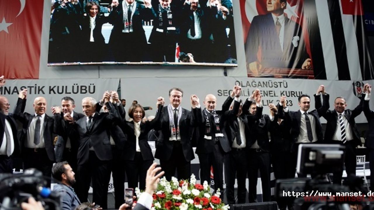 Beşiktaş’ın 35. başkanı Hasan Arat oldu