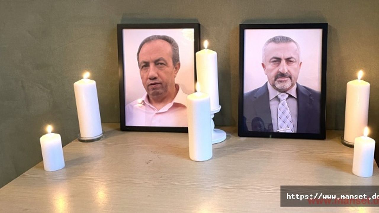 Aydın K.'nın öldürdüğü babası ve dayının cenaze merasiminde ağıtlar yürek yaktı