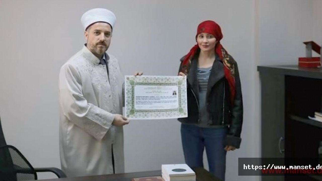Alman psikolog, aşkı için geldiği Mardin’de Müslüman oldu