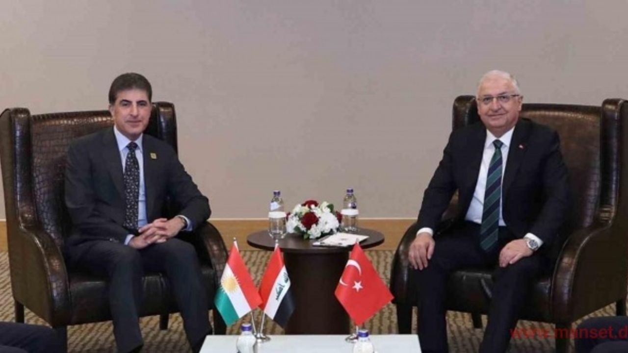Milli Savunma Bakanı Güler, IKBY Başkanı Barzani ile görüştü