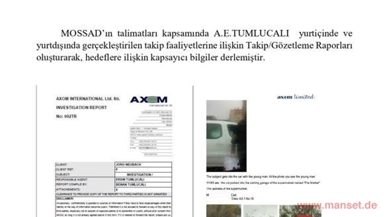 MOSSAD’a bilgi ve belge aktaran casuslara ilişkin operasyonda detaylar belli oldu