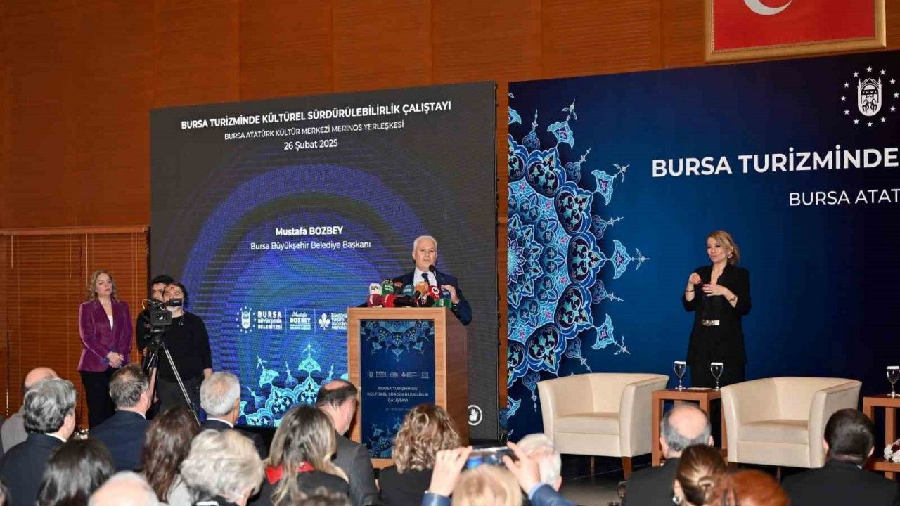 Bursa turizmi için ‘Kültürel Sürdürülebilirlik Çalıştayı’