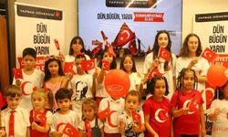 Gazi ve çocuklar 30 Ağustos’u coşkuyla kutladı
