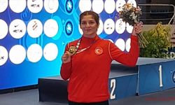 Dünya güreş şampiyonasında 4 yıl sonra Nesrin Baş ile gelen altın