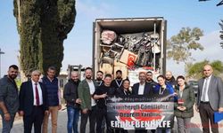 Almanya’daki Nürnbergli  gönüllülerden depremzedeler için 2 yardım tırı