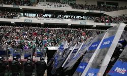 Bursaspor-Amed Sportif Faaliyetler maçı sonrası 7 kişi gözaltına alındı