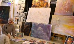 Ressam Nur Şerife Atamtürker mutlulukla birlikte başarıyı sanatta buldu
