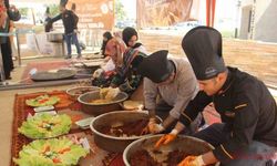 Göbeklitepe’de turistlere buğdaydan yapılan 100 çeşit yemek sunuldu