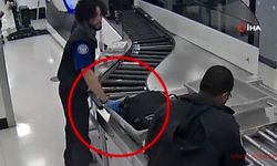 ABD’de havalimanındaki güvenlik görevlisi, yolcu çantasından para çaldı