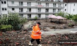 Almanya'da su baskınları sebebiyle insanlar tahliye edildi