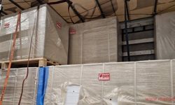 Gümrükte bir tırda 72 bin 700 kutu kaçak sigara yakalandı