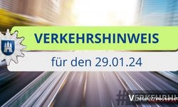 Verkehrshinweis anlässlich mehrerer angemeldeter Traktorenaufzüge