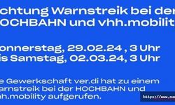 Hamburg’da metro ve otobüs çalışanlarının 2 günlük grevi başlıyor