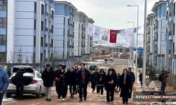Yabancı basın kuruluşları Malatya’da deprem çalışmalarını yerinde gördü
