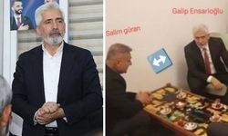 'Bilip söylemememiz gereken şeyler var' demişti... Salim Güran ile AKP'li Ensarioğlu aynı karede!