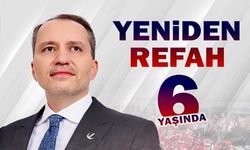 Yeniden Refah Partisi kuruluşunun 6. yılını kutluyor