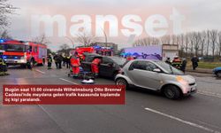 Wilhelmsburg Otto Brenner Straße' de Büyük Kaza